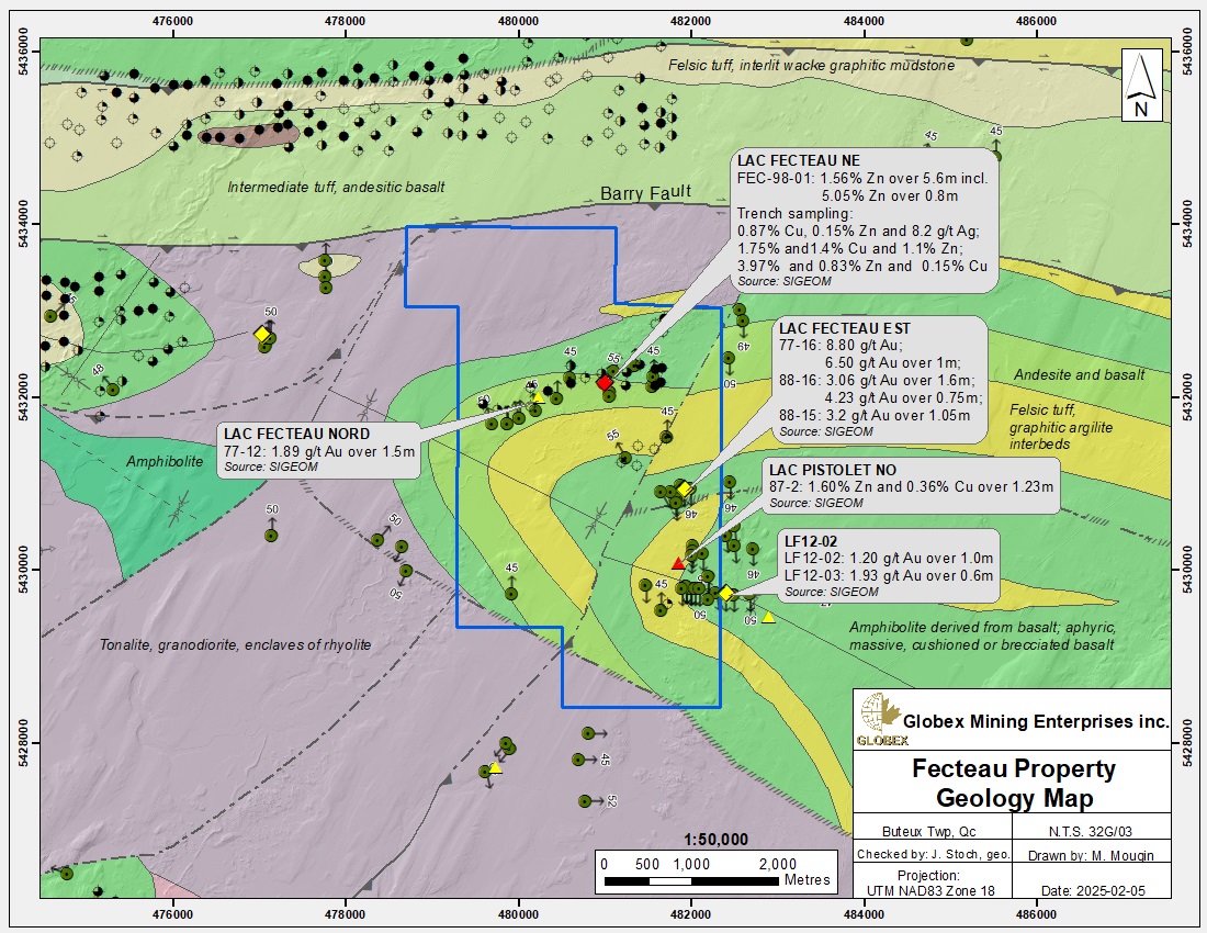 Fecteau Geology Map 2025-02-05