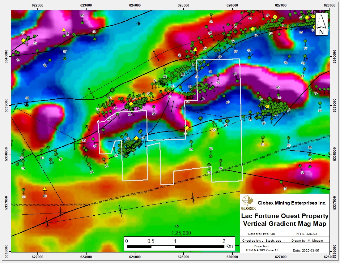 Lac Fortune Ouest VG Mag Map_2025-03-05
