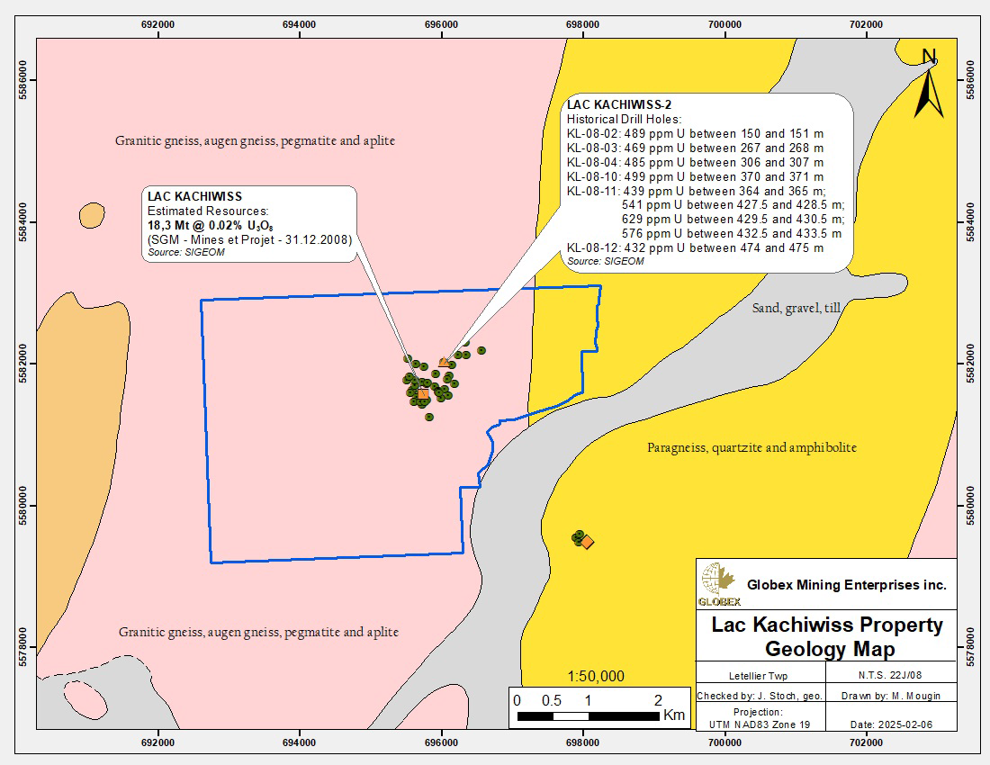 Lac Kachiwiss Geology Map_2025-02-06