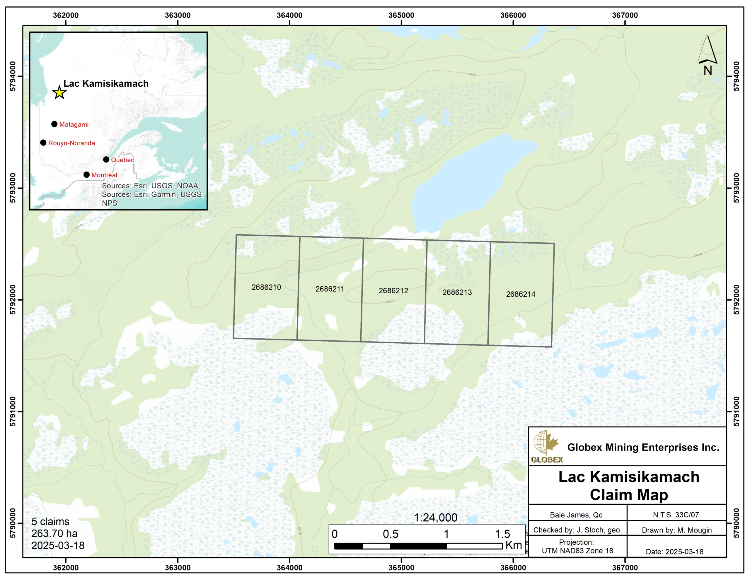 Lac Kamisikamach Claim Map_2025-03-18